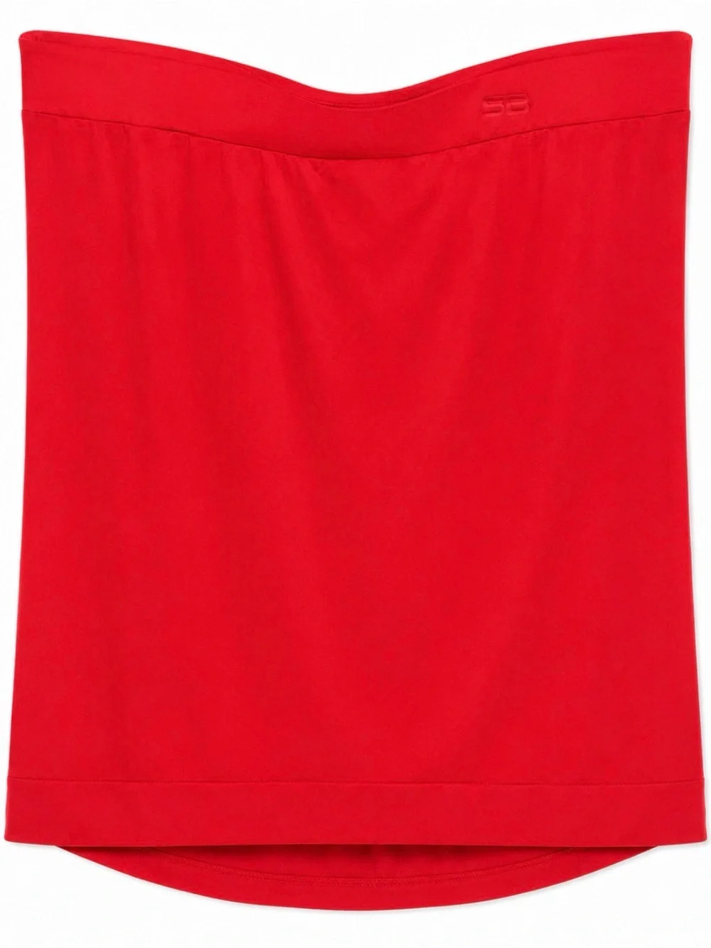 DJT Red Strapless Blouson Tube Top | Size XL - Picture 4 of 4